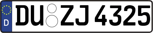 DU-ZJ4325