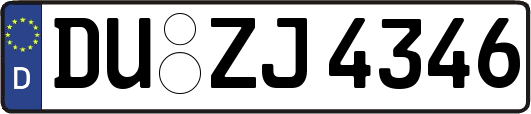 DU-ZJ4346