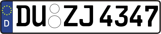 DU-ZJ4347