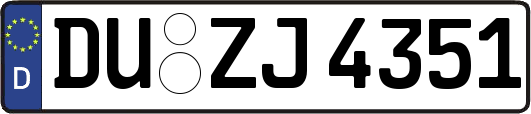 DU-ZJ4351
