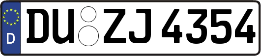 DU-ZJ4354