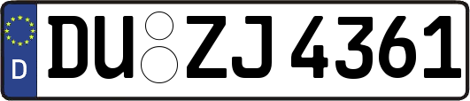 DU-ZJ4361