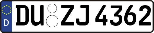 DU-ZJ4362