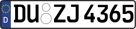 DU-ZJ4365