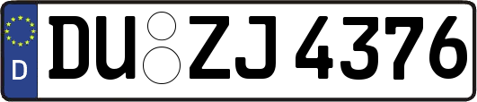 DU-ZJ4376