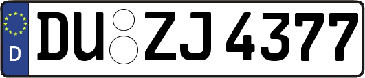 DU-ZJ4377