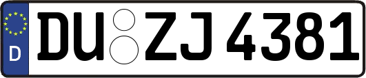 DU-ZJ4381