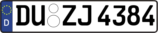 DU-ZJ4384