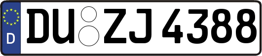 DU-ZJ4388