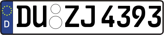 DU-ZJ4393