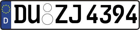 DU-ZJ4394