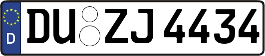 DU-ZJ4434