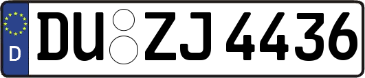 DU-ZJ4436