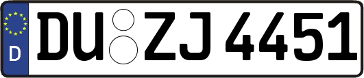 DU-ZJ4451