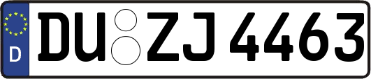 DU-ZJ4463