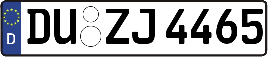 DU-ZJ4465