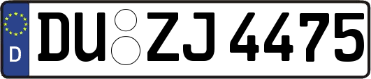 DU-ZJ4475