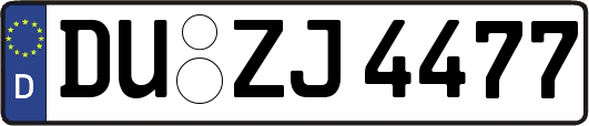 DU-ZJ4477
