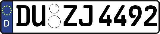 DU-ZJ4492