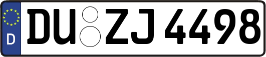 DU-ZJ4498