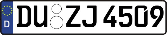 DU-ZJ4509