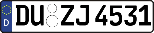 DU-ZJ4531