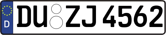 DU-ZJ4562