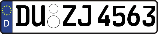 DU-ZJ4563