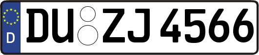 DU-ZJ4566