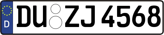 DU-ZJ4568