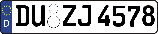 DU-ZJ4578