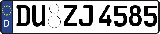 DU-ZJ4585