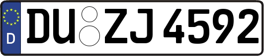 DU-ZJ4592
