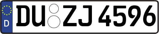 DU-ZJ4596