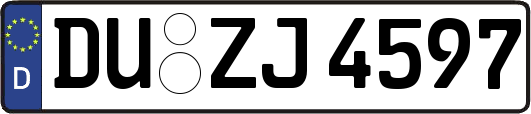 DU-ZJ4597