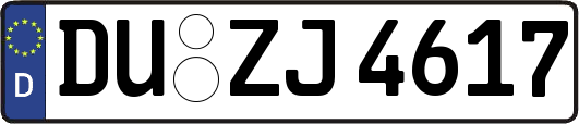 DU-ZJ4617