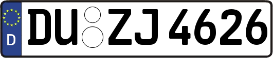 DU-ZJ4626
