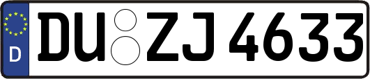 DU-ZJ4633