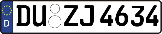 DU-ZJ4634