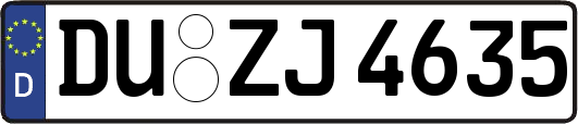 DU-ZJ4635