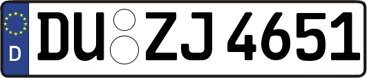 DU-ZJ4651