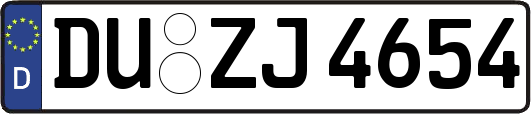 DU-ZJ4654