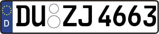 DU-ZJ4663