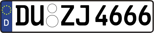 DU-ZJ4666