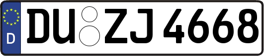 DU-ZJ4668