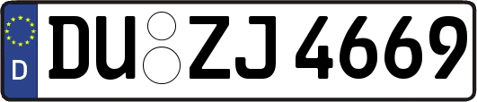 DU-ZJ4669