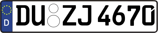 DU-ZJ4670