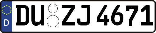 DU-ZJ4671