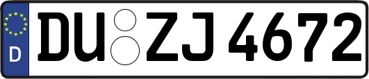 DU-ZJ4672