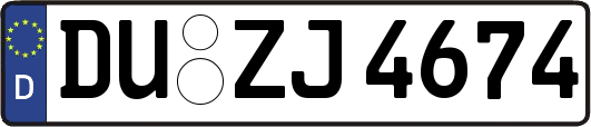 DU-ZJ4674